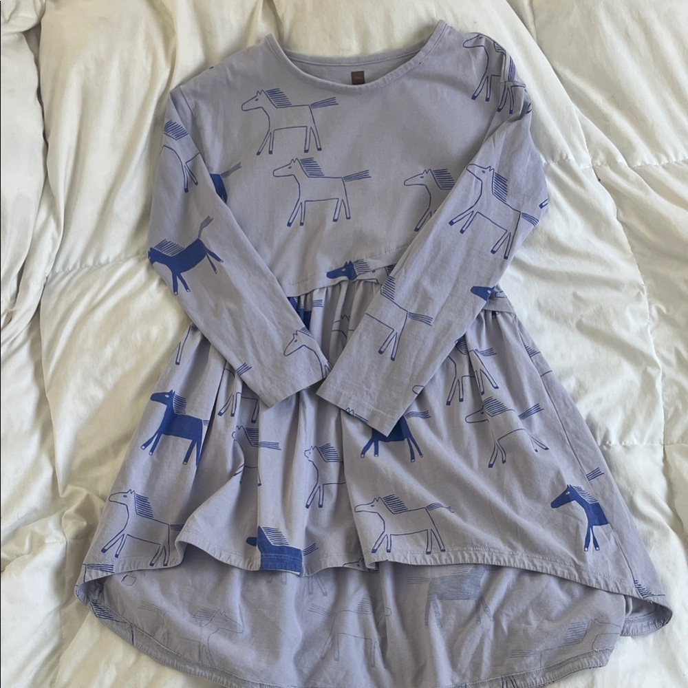 Tea Collection Gray Cotton Top